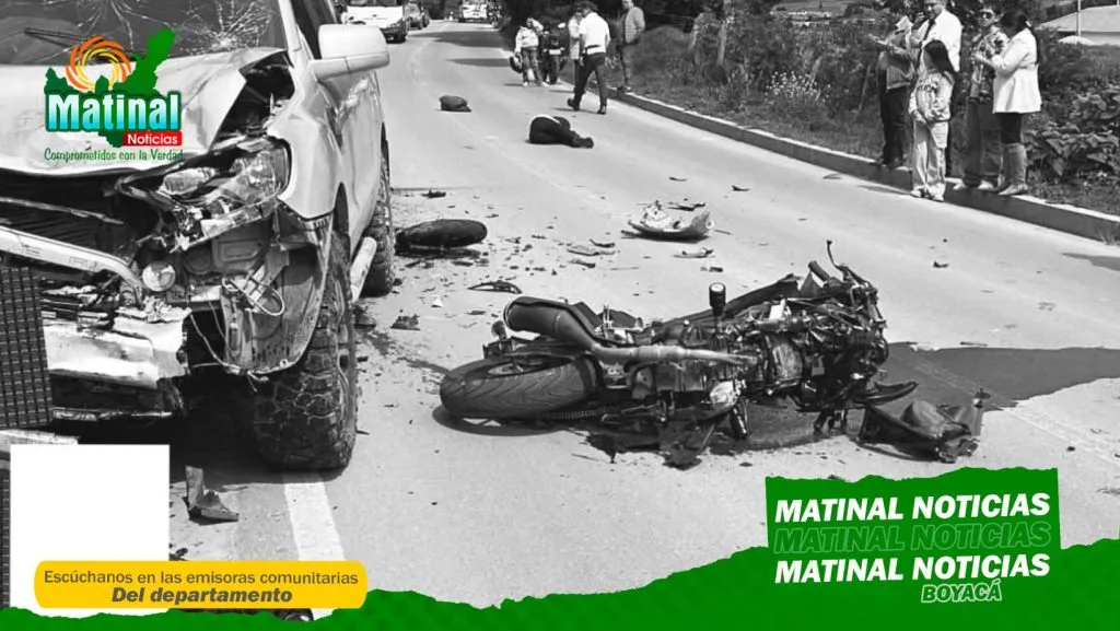 Dos motociclistas perdieron la vida en accidentes ocurridos durante el puente festivo en la vía Soracá – Siachoque