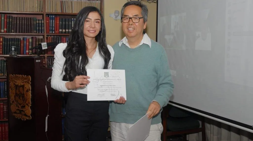 Boyacense egresada de la UPTC ganó el Premio Shizu y Yu Takeuchi, a la mejor tesis de Maestría
