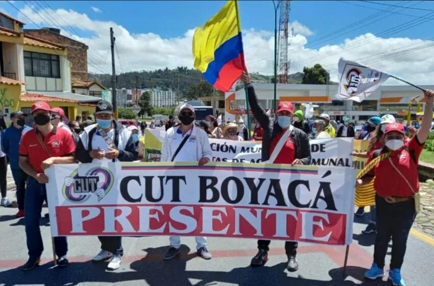 La CUT convoca a gran movilización por el Día del Trabajo en Sogamoso