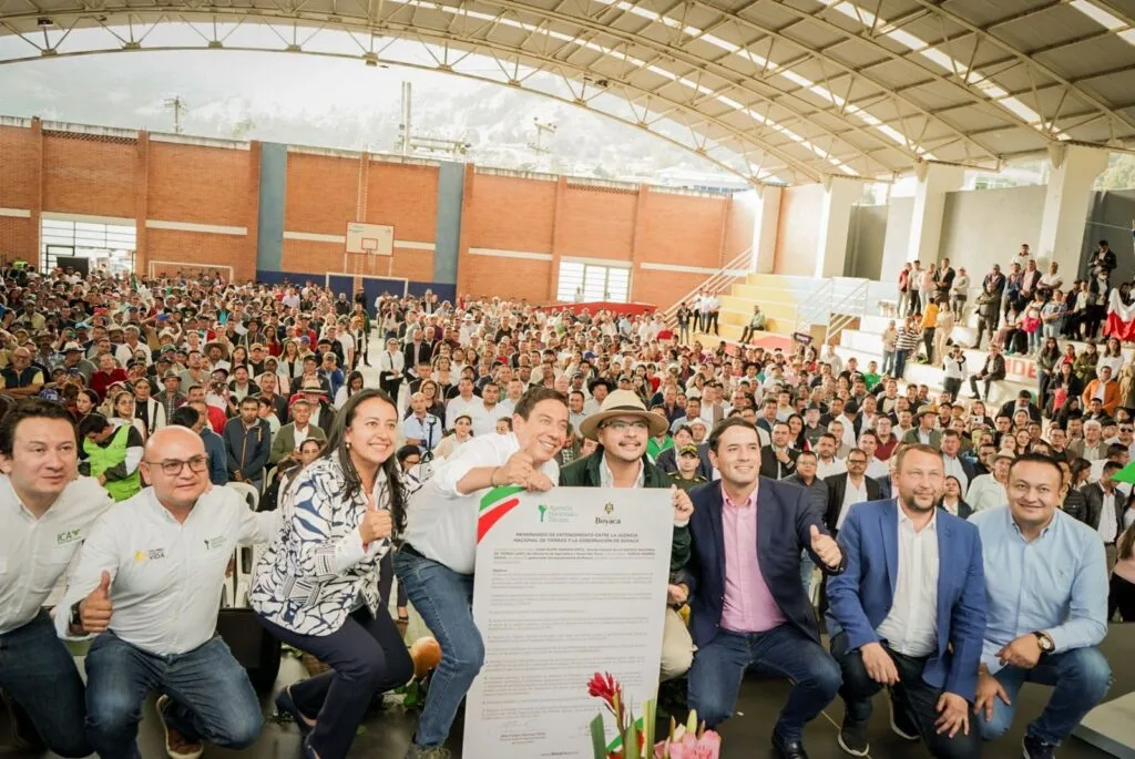 Boyacá le apuesta a la formalización de la propiedad rural y garantizarle seguridad jurídica al campesinado
