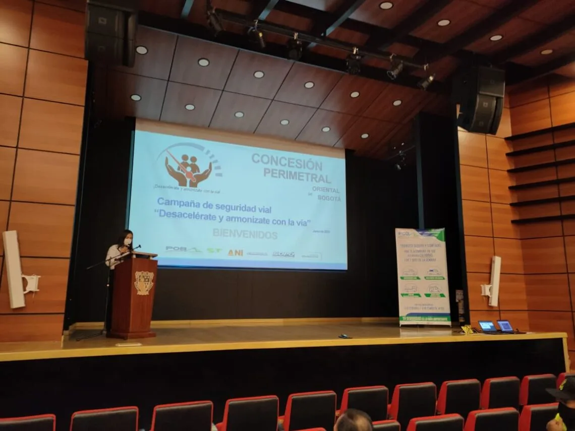 Perimetral Oriental de Bogotá lanza su campaña de seguridad vial "Desacelérate y armonízate con la vía"