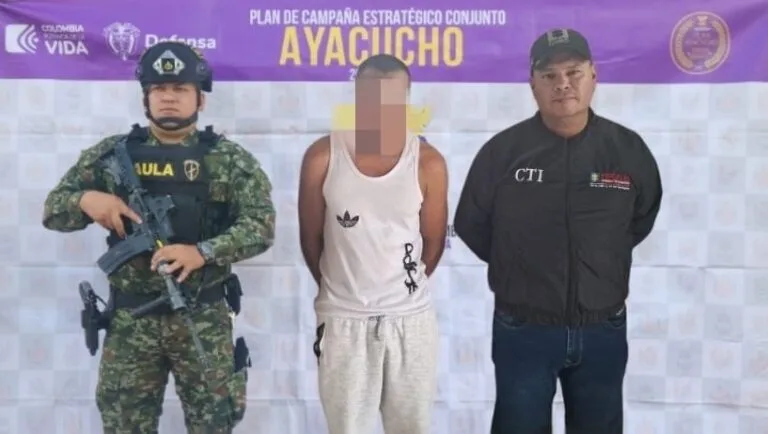 Gaula Militar de Boyacá logra la captura de un sujeto que realizaba extorsiones