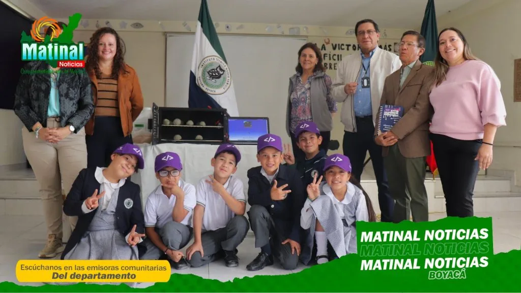 Estudiantes de primaria de Duitama obtienen el primer lugar nacional con innovador proyecto para recuperar fuentes hídricas