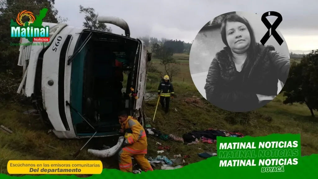 Una persona sin vida y más de 20 heridos deja accidente vía Chiquinquirá – Simijaca