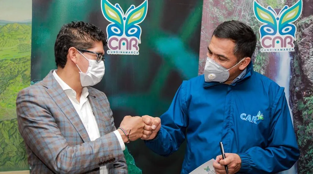 Firman convenio para desarrollo de proyectos ambientales en el occidente de Boyacá