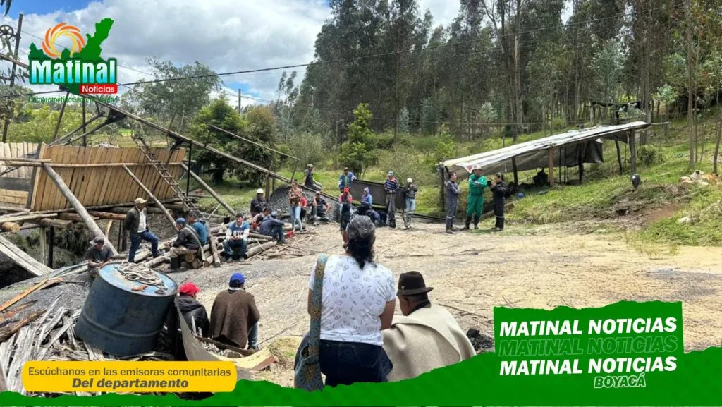 ¡Luto! Tres mineros fallecieron en accidente en Tuta, Boyacá