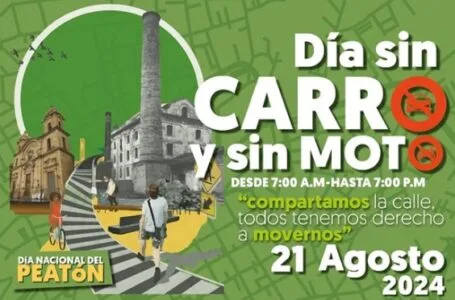 ¡Prográmese! Este miércoles habrá día sin carro y sin moto en Duitama