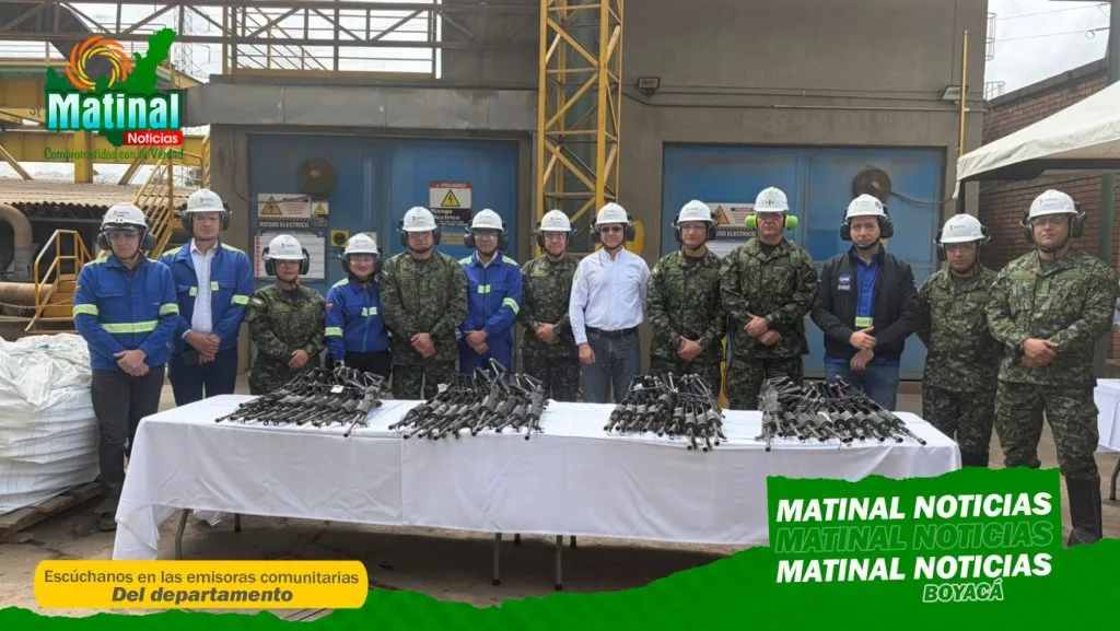 Armas entregadas por el Ejército Nacional serán transformadas en acero sostenible para el desarrollo del país