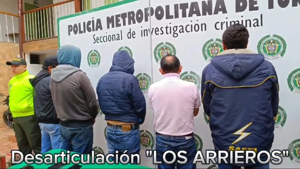 Cayó peligrosa red criminal responsable de hurtos a fincas en Boyacá y Cundinamarca 