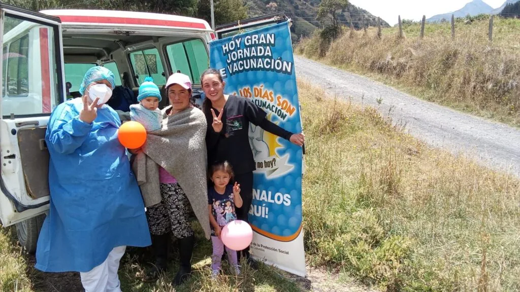 Con éxito se llevó a cabo la Primera Jornada Departamental de Vacunación en Boyacá