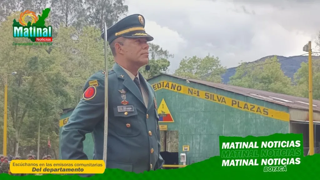 Nuevo comandante de la Primera Brigada del Ejército Nacional en Boyacá