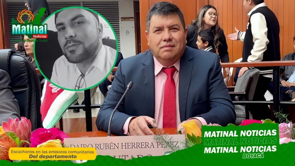 Diputado reprocha silencio del gobernador de Boyacá tras asesinato del exconcejal de Socotá