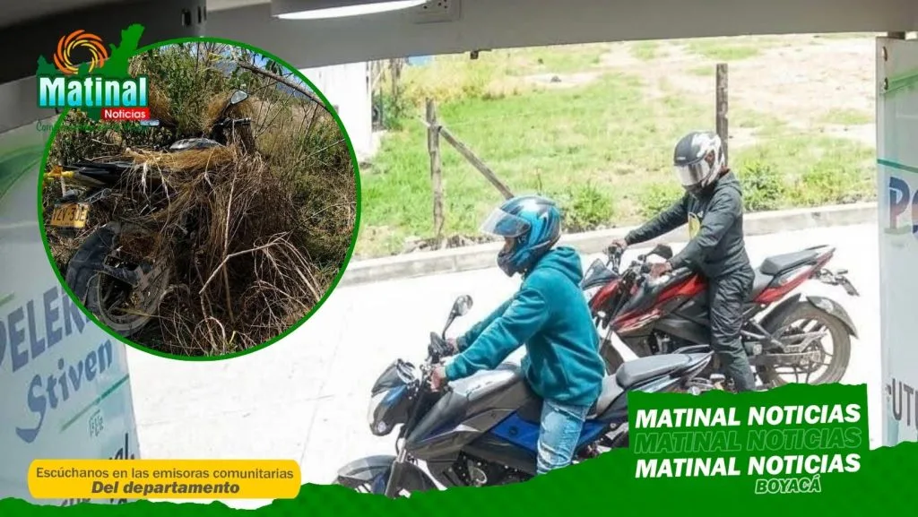 Atraco en Paipa y hallazgo de moto en Sogamoso revelarían modus operandi de banda en Boyacá