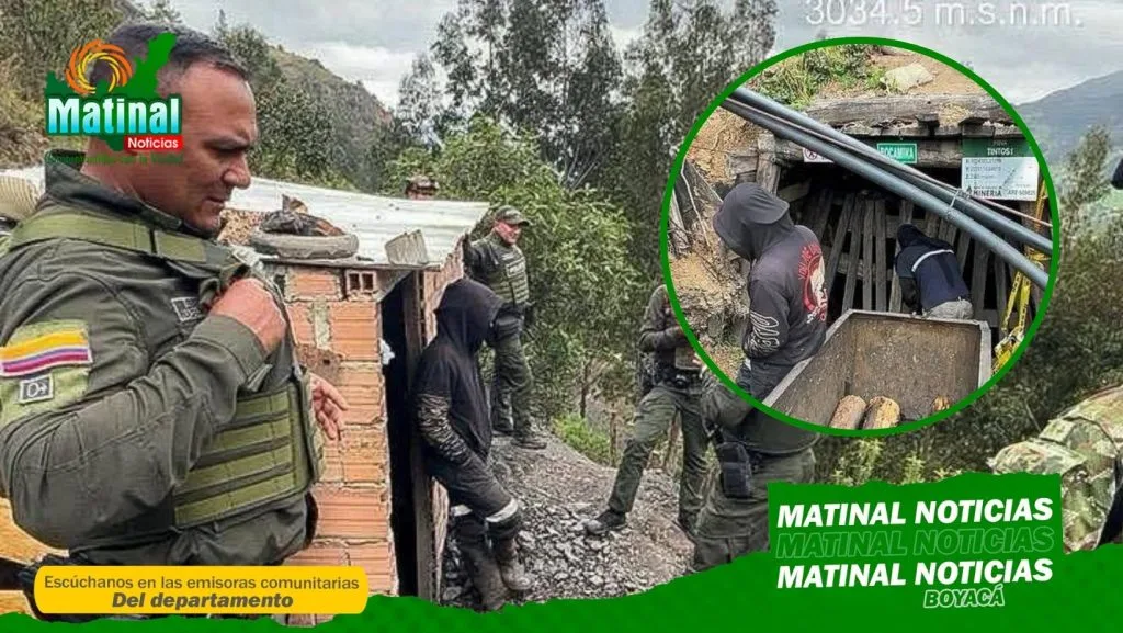 Varias personas capturadas e incautación de maquinaria en zona rural de Socha, Boyacá por minería ilegal