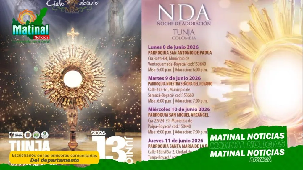 Tunja será el epicentro de la fe con "Cielo Abierto", el concierto católico de adoración más grande