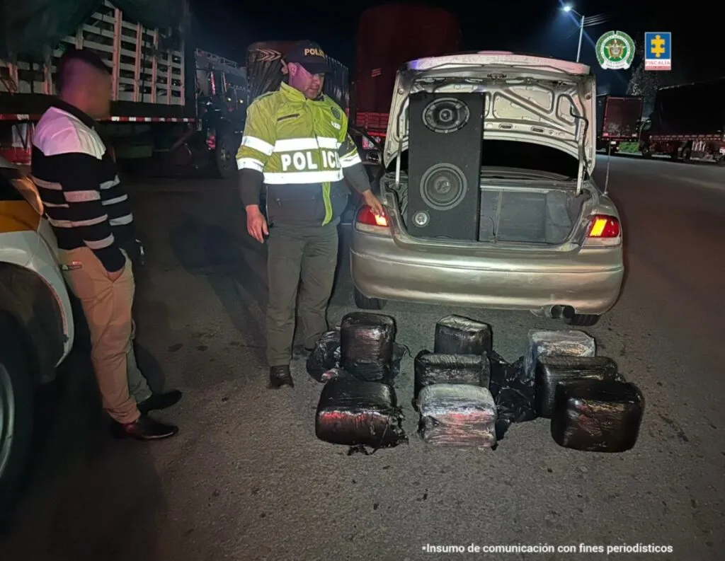 Cayó millonario cargamento de marihuana que tenía como destino las calles en Boyacá 