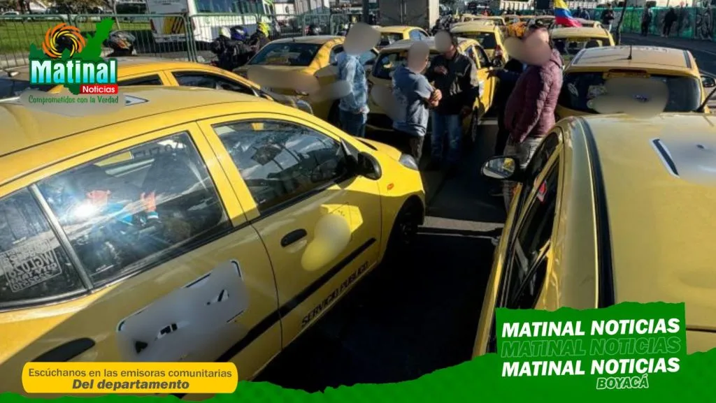 Crece la tensión entre taxistas y plataformas en Tunja: anuncian posible paro