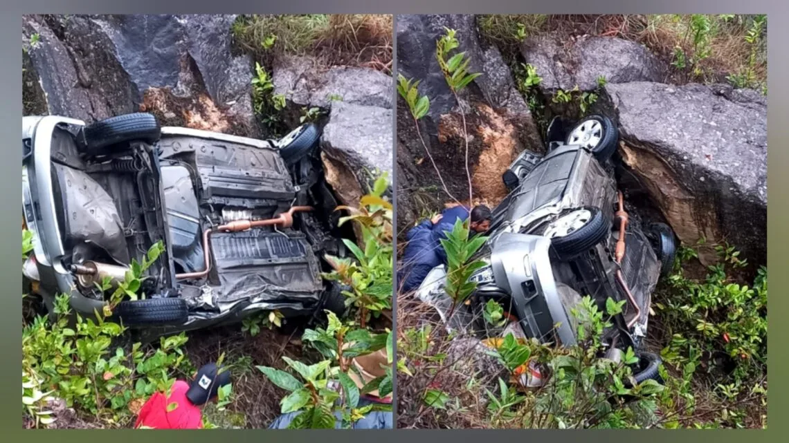 Socorristas rescataron los cuerpos de las víctimas del siniestro vial en Pisba