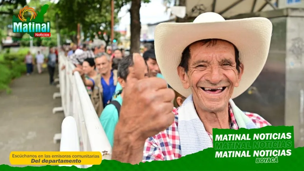 En Boyacá, inicia transferencia de Colombia Mayor con aumento para personas mayores de 60 años