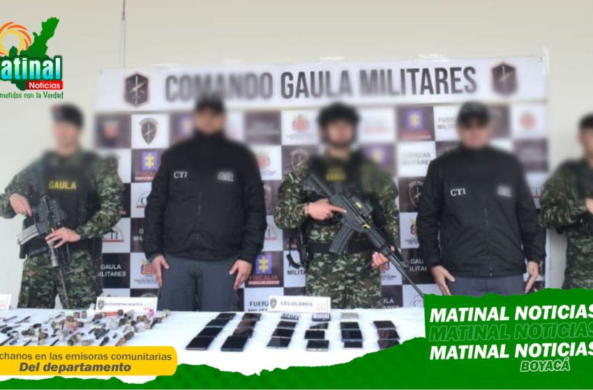 Autoridades realizan operativo sorpresa en la cárcel El Barne, Boyacá