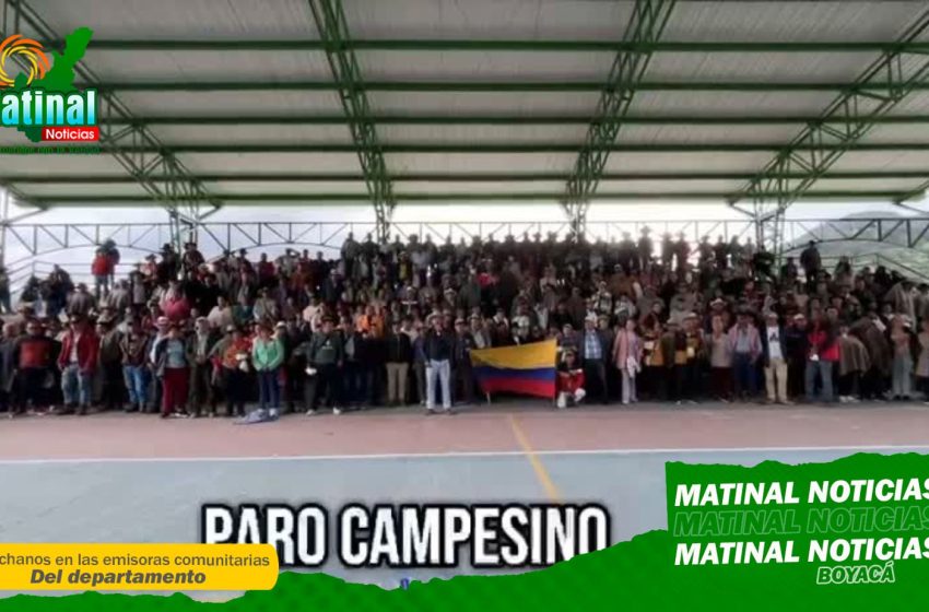 ¿Lunes negro? Paros y posibles bloqueos de vías en Boyacá