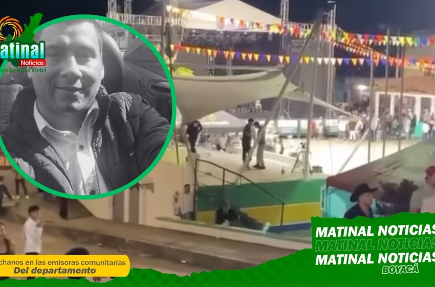 tragedia en fiestas de Maripí