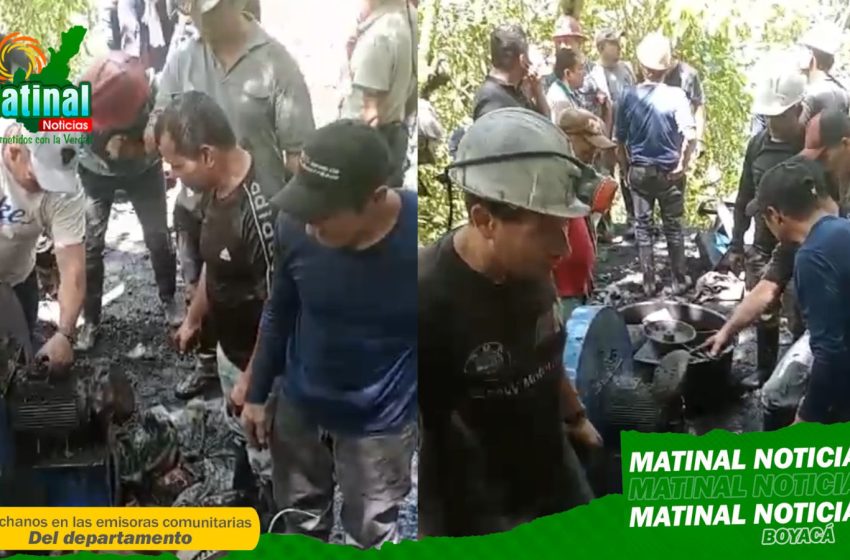 Manifestaciones y bloqueos realizan mineros ancestrales del occidente del departamento de Boyacá, ante un operativo adelantado por la fuerza pública. Exigen soluciones estructurales y presencia del Gobierno Nacional.