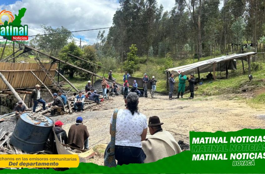  ¡Luto! Tres mineros fallecieron en accidente en Tuta, Boyacá