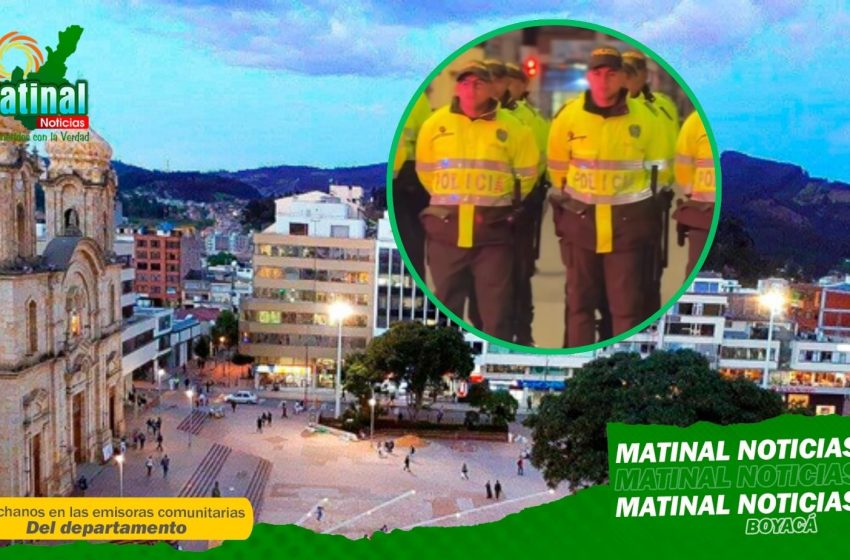  Duitama refuerza su seguridad con 100 nuevos policías y proyectos tecnológicos