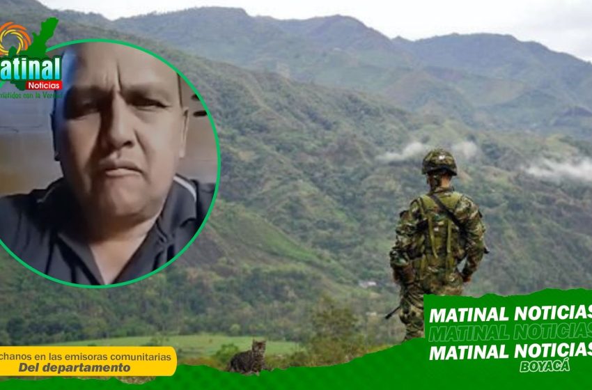 Judicializado hombre acusado de entregar a campesino para hacerlo pasar como baja en combate en Boyacá