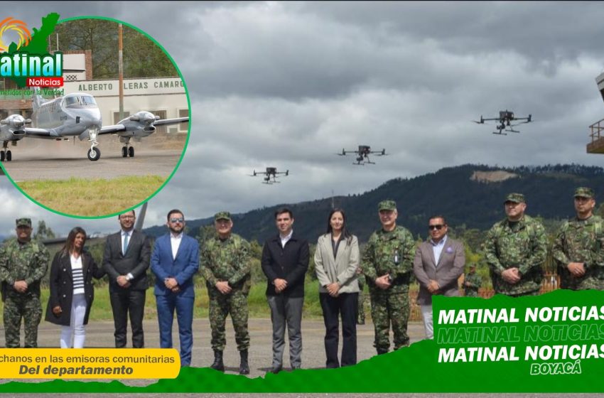  Aeropuerto Alberto Lleras Camargo de Sogamoso, Boyacá, será utilizado por las Fuerzas Armadas de Colombia