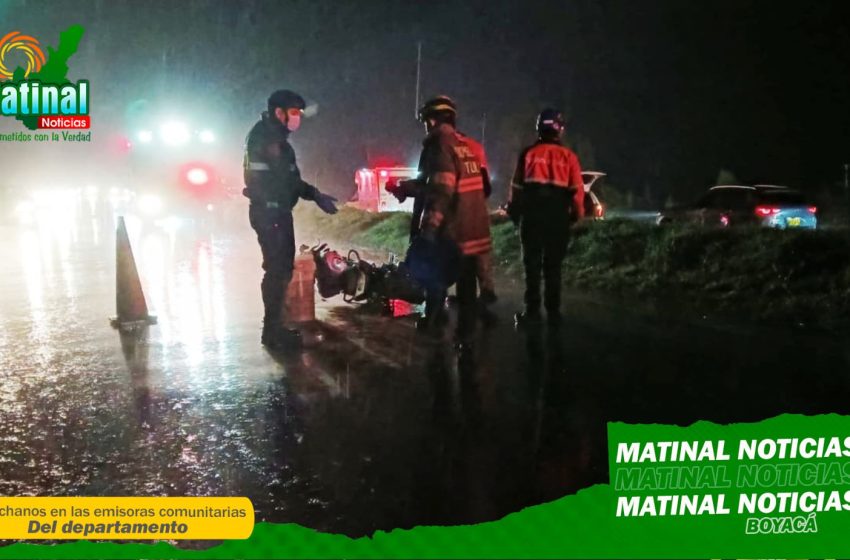 accidentes de tránsito en Boyacá