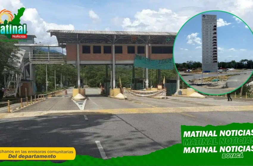  Comunidades de San Luis de Gaceno y Santa María se manifiestan ante el inicio de cobro de peaje