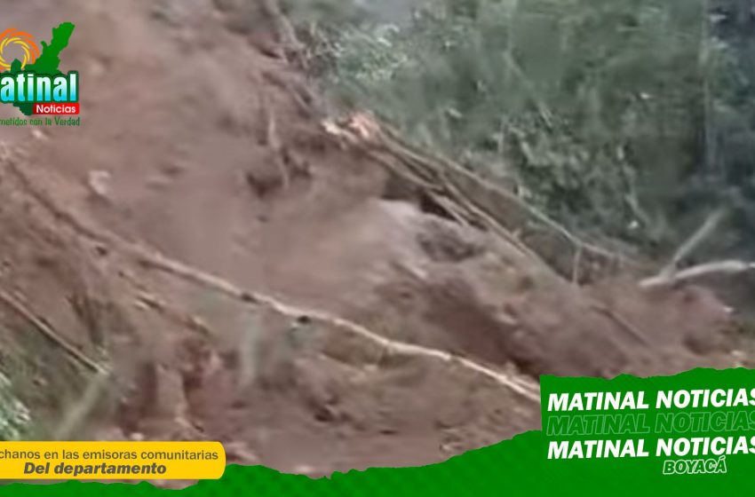  Alerta roja en el occidente de Boyacá por fuerte ola invernal