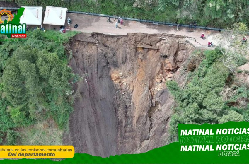  Reunión en Ventaquemada busca soluciones urgentes por cierre de vía entre San José del Gacal y Matanegra