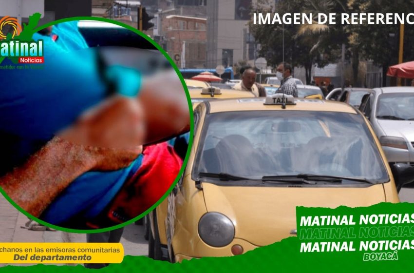  Taxistas de Duitama expresan indignación por nuevo hecho de inseguridad y exigen acciones
