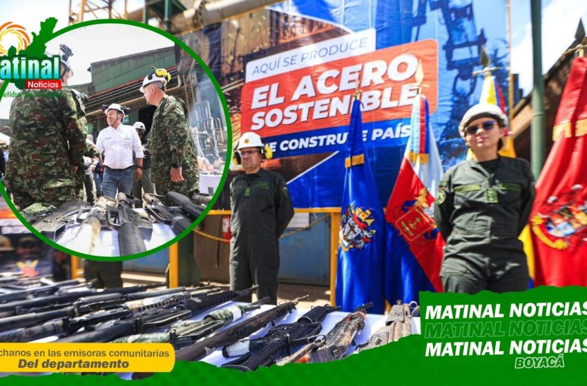  De las armas a la esperanza: Histórica fundición de armamento en Tuta para reconstruir el dispensario médico de Tunja
