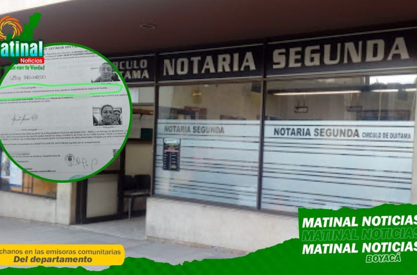  ¿Red de estafa inmobiliaria en Boyacá bajo la sombra de fallas notariales?