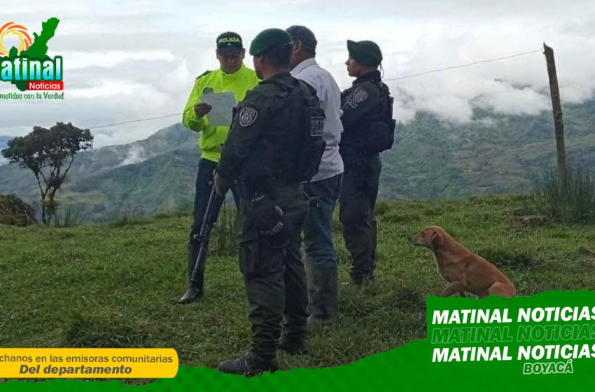  Capturado presunto responsable de feminicidio en la Región Sur de Aquitania, Boyacá