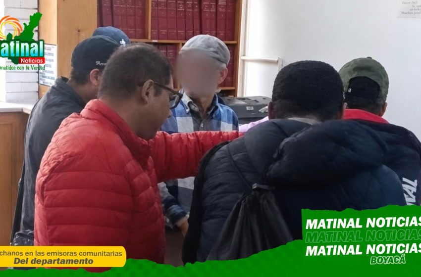Capturan en Sogamoso a dos presuntos integrantes de red dedicada a la falsificación de documentos y venta fraudulenta de predios