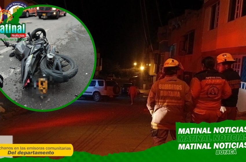  Accidentalidad vial, la emergencia más atendida por Bomberos de Duitama en el primer semestre del 2026: ya se registran cerca de 270 atenciones médicas