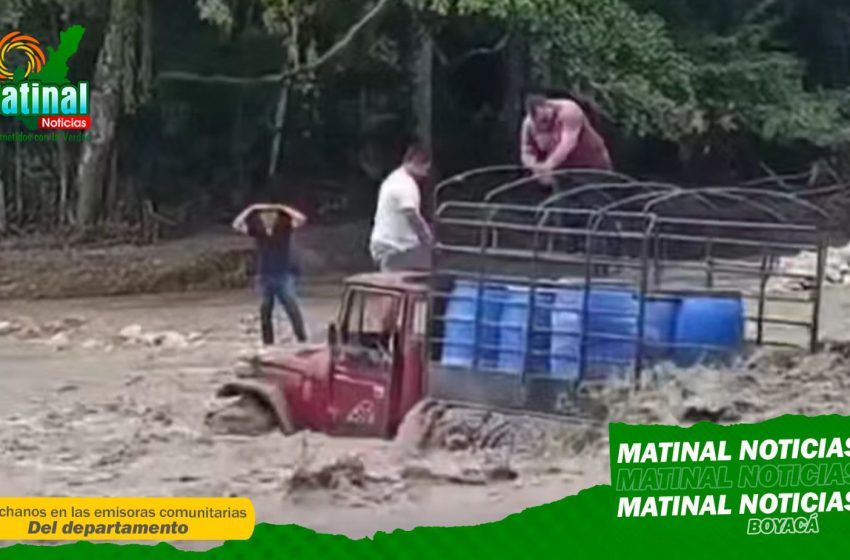  Emergencia por lluvias mantiene aislado el municipio de Cubará: más de 250 familias afectadas y crece el clamor por una solución definitiva
