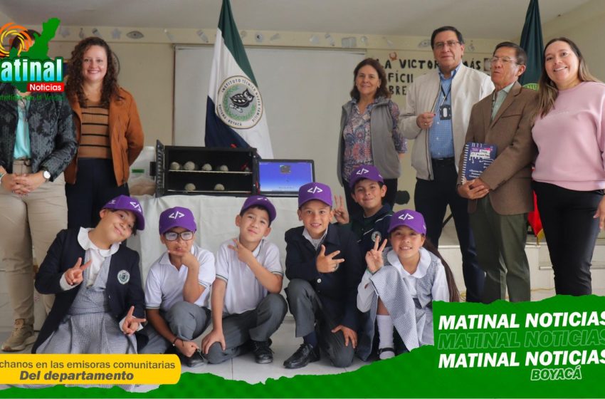  Estudiantes de primaria de Duitama obtienen el primer lugar nacional con innovador proyecto para recuperar fuentes hídricas