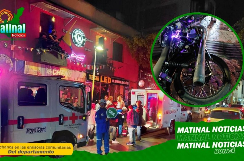  Emergencias viales dejaron varios lesionados durante el fin de semana en Sogamoso