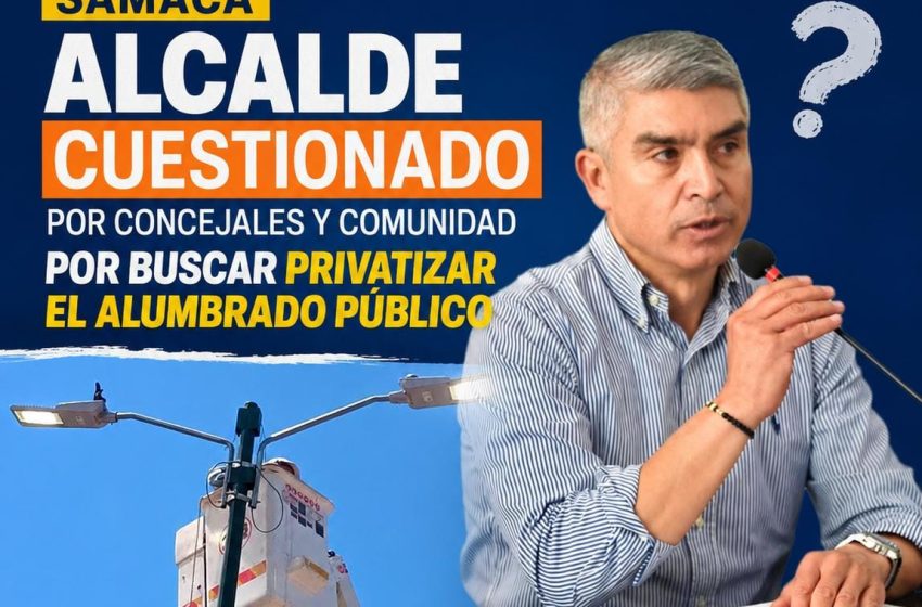  Samacá en alerta: comunidad y veedurías denuncian irregularidades en la creación de una empresa mixta de alumbrado público; contrato suspendido tras masiva protesta
