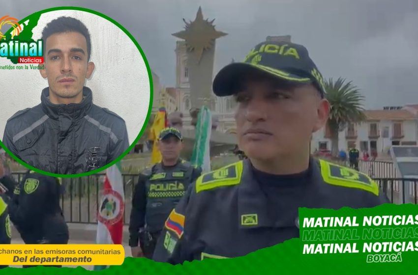  Recapturado Andrés Serna quien se había fugado de la URI en Duitama en la madrugada del pasado lunes