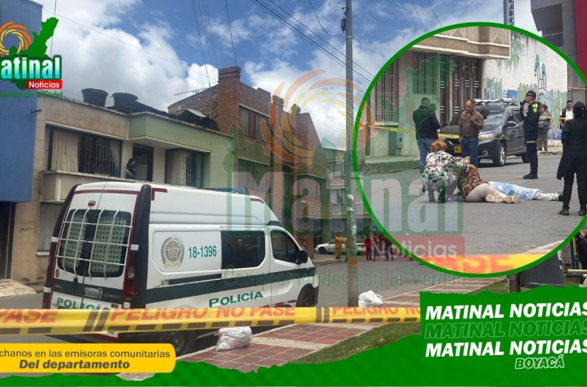  Asesinaron a adulto mayor en presunto caso de fleteo en Duitama