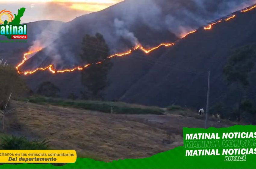  Incendio en Santuario de Iguaque avanza pese a esfuerzos oficiales; comunidades y voluntarios exigen más apoyo aéreo